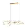 Zuma Line CHOLET MD7361-5A-EGT Visilica 1x56W/LED 3000K 6600lm IP20