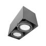 Milagro BLOCCO ML843 Natkriveno downlight svjetlo 2x7W/Gu10 3000K 1120lm IP20