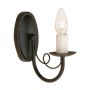 Elstead Lighting MINSTER MN1-BLACK Zidna svjetiljka 1x60W/E14