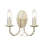 Elstead Lighting MINSTER MN2-IV-GOLD Zidna svjetiljka 2x60W/E14