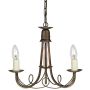 Elstead Lighting MINSTER MN3-BLK-GOLD Luster 3x60W/E14