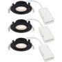 Nordlux Monolo 2510310103 Ugradbeno downlight svjetlo 1x4.8w/led 3000k 450lm ip20