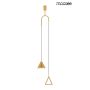 King Home ACUSTICA MSE010100331 Visilica 1x13W/LED 3000K 1040LM IP20