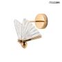 King Home BUTTERFLY S MSE010100323 Zidna svjetiljka 1x7W/LED 3000K 560LM IP20