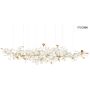 King Home FLORA MSE1501100483 Visilica 20x40w/G9