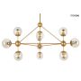King Home MOOSEE ASTRIFERO MSE010100182 Visilica 10x40W/E27 IP20