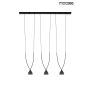 King Home MOOSEE ATLAS MSE010100280 Visilica 1x10W/LED 3000K 800LM IP20