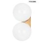 King Home MOOSEE BOLL TWIN MSE010400224 Zidna svjetiljka 2x40W/G9 IP20