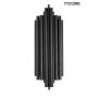 King Home MOOSEE HARMONIC BLACK MSE010400217 Zidna svjetiljka 2x40W/E14 IP20