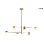 King Home MOOSEE PIAZETTA MSE010100124 Visilica 6x6W/LED 3000K 2900LM IP20