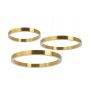 King Home RING MSE0000406080 Visilica 3x1x25W|1x38W|1x50W/LED 3000K 2000LM-4000LM IP20