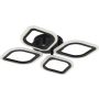 Zuma Line ILLUMIA MS236040R-BK Stropna svjetiljka 4x30W/LED 3000-6000k 2200lm