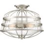 Quoizel MARITIME QZS-MTE1716BN Stropna svjetiljka 3x60W/E27