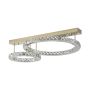 Zuma Line GIRONA MX3713-2-3GT Stropna svjetiljka 1x36W/LED 3000K 4200lm IP20