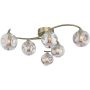 Dar Lighting Nakita NAK6475-28 Stropna svjetiljka 6x40w/G9 ip20