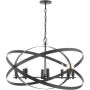 Dar Lighting Nitya NIT0822 Visilica 8x40w/e14
