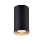 Light Prestige Manacor LP-232/1D - 130 BK/GD Natkriveno downlight svjetlo 1x50W/GU10 IP20