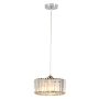Light Prestige Vetro LP-2910/1P CH round Visilica 1x15W/E27 IP20