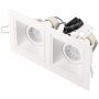 Maxlight HIT H0081 Ugradbeno downlight svjetlo 2x50w/gu10 ip20