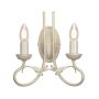 Elstead Lighting OLIVIA OV2-IVORY-GOLD Zidna svjetiljka 2x60W/E14