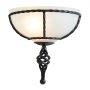 Elstead Lighting PEMBROKE PB-WU-BLACK Zidna svjetiljka 1x60W/E27