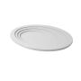 Light Prestige Alune LP-3009/1C WH oval Plafonjera 1x48W/LED 3000K|4000K|6000K 5968lm IP20