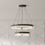 Light Prestige Plum LP-0407/2P BK Visilica 2x32W/LED 3000K|4000K|6000K IP20