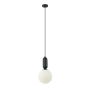 Italux Aldeva PND-02340-1M-BK Visilica 1x40W/E27 IP20