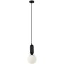 Italux ALDEVA PND-02340-1S-BK Visilica 1x40W/E27 IP20