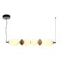 Italux Balos PND-94921-4A-BK Visilica 1x23W/LED 3000K 2840lm IP20