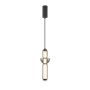 Italux Bruni PND-27372-1-19W-BK Visilica 1x19W/LED 3000K 2463lm IP20