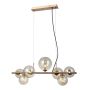Italux CANELLO PND-406007-7-HBR Visilica 7x5W/G9 IP20