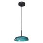 Italux Colle PND-48529-BK-BLU Visilica 1x12W/LED 3000K 1500lm IP20