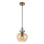 Italux Fanda PND-31882-1-GD-AMB Visilica 1x40W/E27 IP20