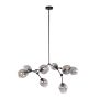 Italux Ferral PND-75075-8-BK-SG Stropna svjetiljka 8x40W/E27 IP20