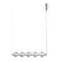Italux Fuente PND-34395-5-HBR Visilica 5x25W/LED 3000K 1576lm IP20