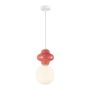 Italux Latera PND-94331-1L-RED Visilica 1x40W/E14 IP20