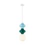 Italux Latera PND-94331A-1S-MLTI Visilica 1x40W/E14 IP20