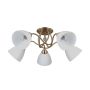 Italux Lugano PND-5643-5-HBR Stropna svjetiljka 5x40W/E27 IP20