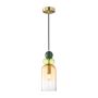 Italux Manso PND-37462C-MC-GD Visilica 1x40W/E14 IP20