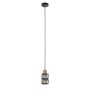 Italux Menfi PND-44236-1-BK-GD Visilica 1x40W/E27 IP20