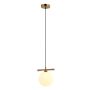 Italux MERSETA PND-463321M-BRO+W Visilica 1x25W/G9 IP20