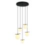 Italux MERSETA PND-463325A-BRO+W Visilica 3xE14 40W|2xG9 25W IP20