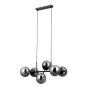 Italux Molite PND-1098-6-BK Visilica 6x40W/E14 IP20