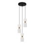 Italux Monza PND-57602-3-BK+BRO Visilica 3x40W/E27 IP20