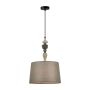 Italux Nerom PND-22374A-BK Visilica 1x60W/E27 IP20