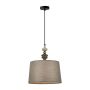 Italux Nerom PND-22374B-BK Visilica 1x60W/E27 IP20