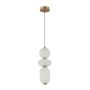 Italux Nico PND-8545-3-AB-WH Visilica 1x15W/LED 3000K 1492lm IP20