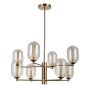 Italux PERANO PND-4215-8-HBR Visilica 8x5W/G9 IP20