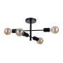 Italux PIANSI PND-4025-4-BL Visilica 4x40W/E27 IP20